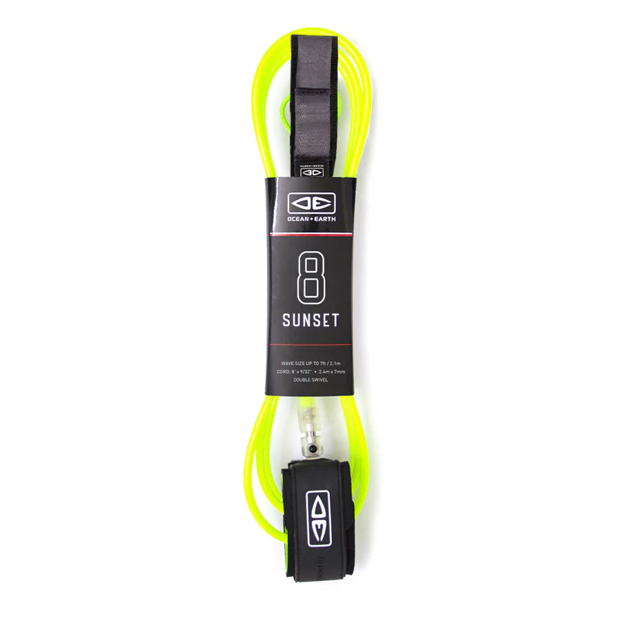 Ocean and Earth - Sunset Leash 8'