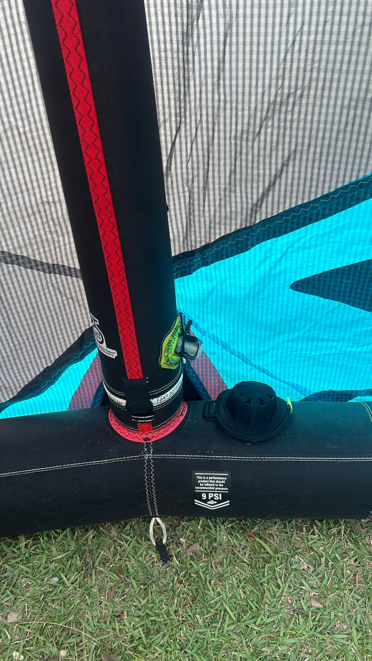 Used 2019 Naish Boxer 8m - Inc Torque ATB bar & lines
