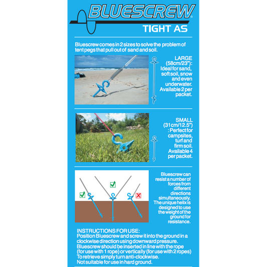 Blue Screw-Accessories-Fun Supply