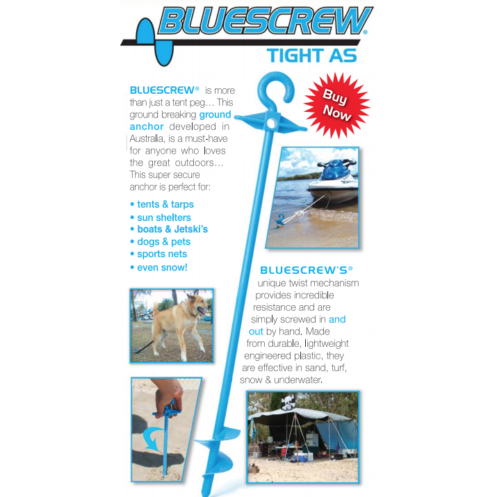 Blue Screw-Accessories-Fun Supply