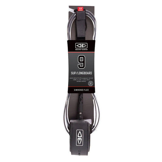 Ocean and Earth 9ft Diamond Flex Sup Longboard Leash