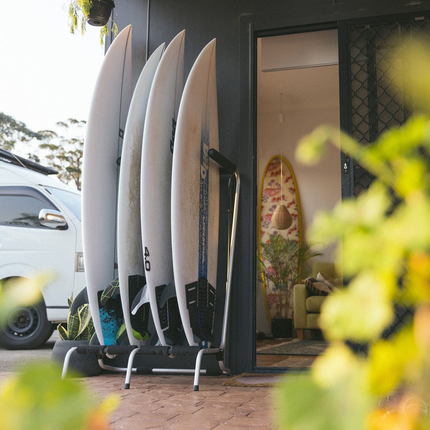 Free Standing Surfboard Rack