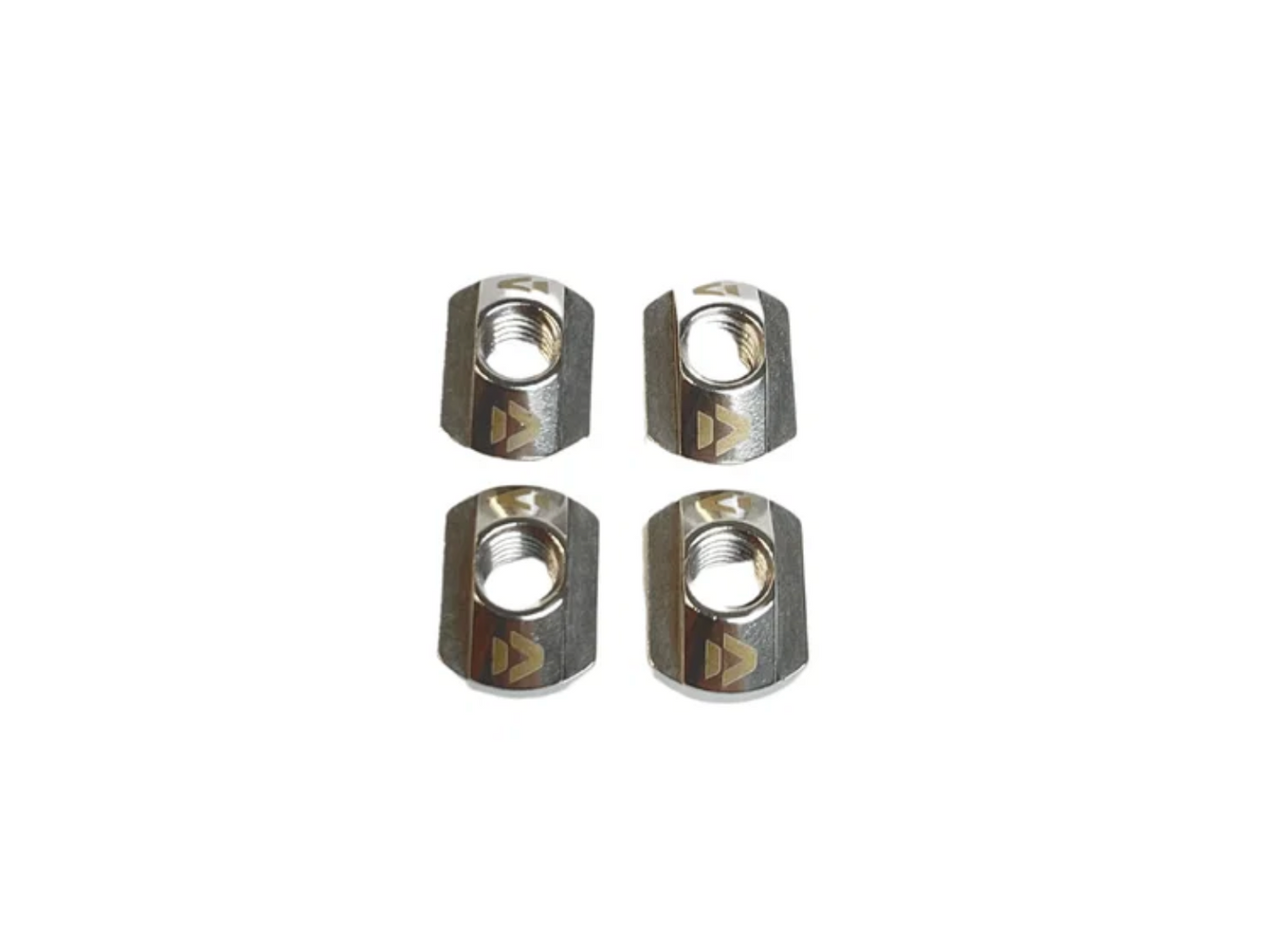 Duotone Foil Spare TrackNut Stainless Steel (4pcs)