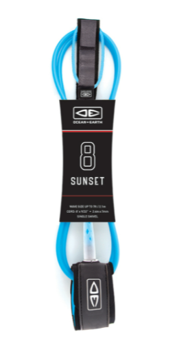 Ocean and Earth - Sunset Leash 8'