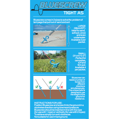 Blue Screw-Accessories-Fun Supply