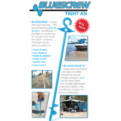 Blue Screw-Accessories-Fun Supply